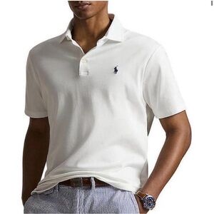 Polo Ralph Lauren Short Sleeve Polo Shirt | White | Size Large